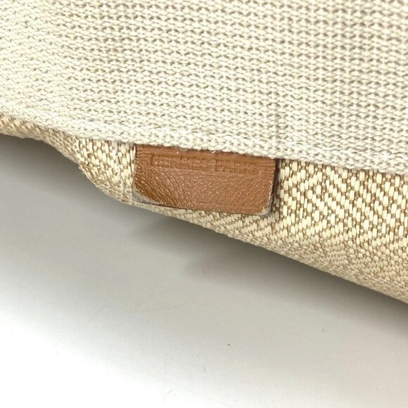 HERMES Saksaw PM Saksaw PM Bag Tote Bag Hand Bag Canvas Beige - Picture 10 of 15